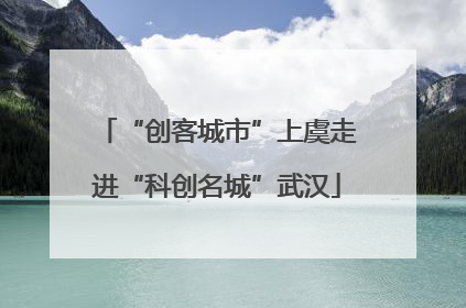 “创客城市”上虞走进“科创名城”武汉