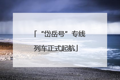 “岱岳号”专线列车正式起航