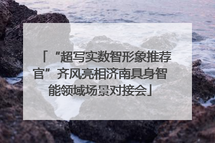 “超写实数智形象推荐官”齐风亮相济南具身智能领域场景对接会