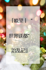 瞭望丨“世界镁都”治乱记