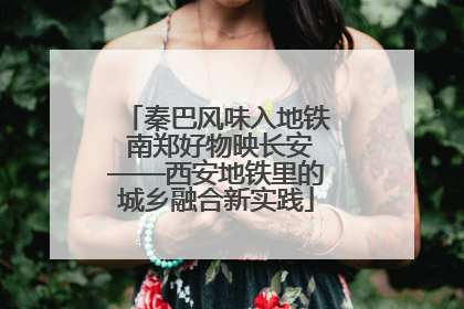 秦巴风味入地铁 南郑好物映长安——西安地铁里的城乡融合新实践