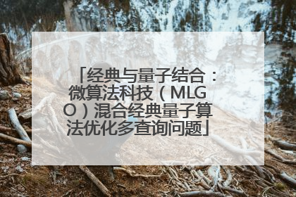 经典与量子结合：微算法科技（MLGO）混合经典量子算法优化多查询问题