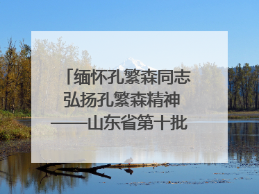 缅怀孔繁森同志 弘扬孔繁森精神——山东省第十批援藏干部人才清明节前到岗巴县开展党性教育