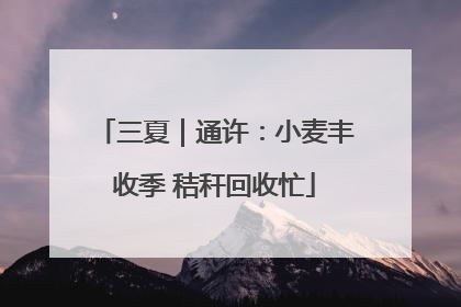 三夏｜通许：小麦丰收季 秸秆回收忙