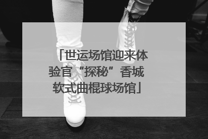 世运场馆迎来体验官“探秘”香城软式曲棍球场馆