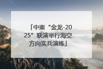 中柬“金龙-2025”联演举行海空方向实兵演练