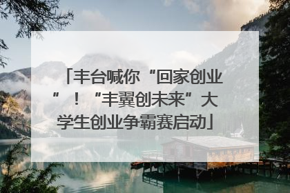 丰台喊你“回家创业”！“丰翼创未来”大学生创业争霸赛启动