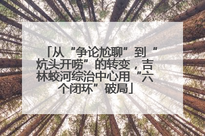 从“争论尬聊”到“炕头开唠”的转变，吉林蛟河综治中心用“六个闭环”破局