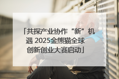 共探产业协作“新”机遇 2025金熊猫全球创新创业大赛启动