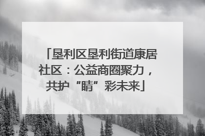 垦利区垦利街道康居社区：公益商圈聚力，共护“睛”彩未来
