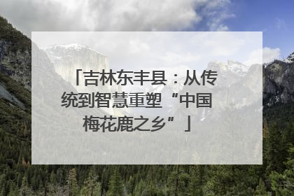 吉林东丰县：从传统到智慧重塑“中国梅花鹿之乡”