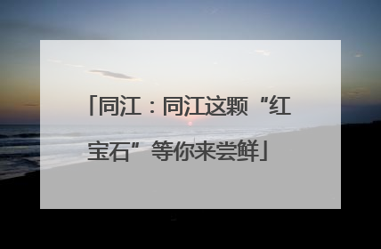 同江：同江这颗“红宝石”等你来尝鲜