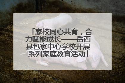 家校同心共育，合力赋能成长——岳西县包家中心学校开展系列家庭教育活动