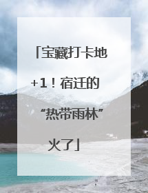 宝藏打卡地+1！宿迁的“热带雨林”火了