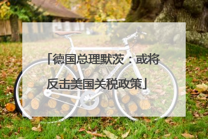 德国总理默茨：或将反击美国关税政策