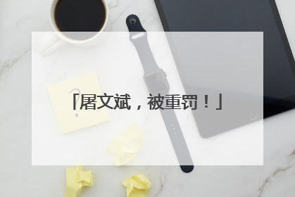 屠文斌，被重罚！