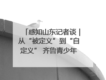 感知山东记者谈｜从“被定义”到“自定义” 齐鲁青少年书写时代新篇