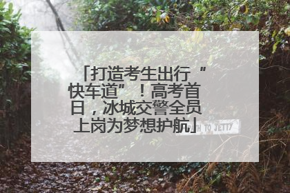 打造考生出行“快车道”！高考首日，冰城交警全员上岗为梦想护航