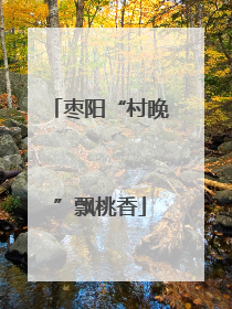 枣阳“村晚”飘桃香