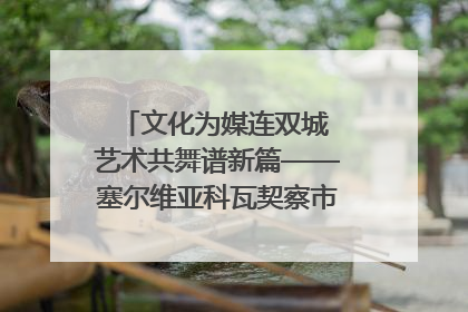 文化为媒连双城 艺术共舞谱新篇——塞尔维亚科瓦契察市代表团访问日照
