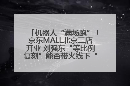 机器人“满场跑”！京东MALL北京二店开业 刘强东“等比例复刻”能否带火线下“618”？