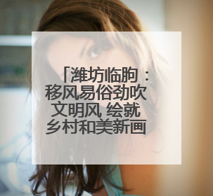 潍坊临朐：移风易俗劲吹文明风 绘就乡村和美新画卷