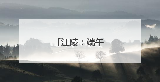 江陵：端午时节种好粮