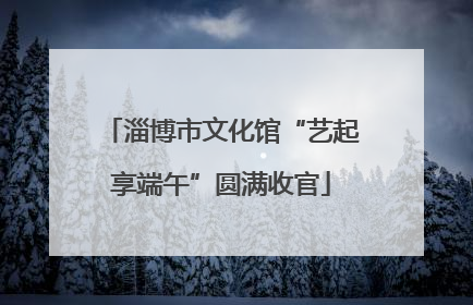 淄博市文化馆“艺起享端午”圆满收官