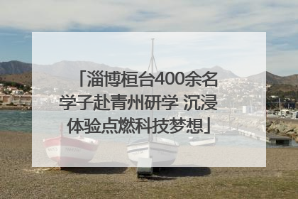 淄博桓台400余名学子赴青州研学 沉浸体验点燃科技梦想