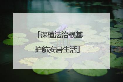 深植法治根基 护航安居生活