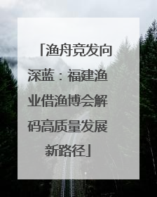 渔舟竞发向深蓝：福建渔业借渔博会解码高质量发展新路径