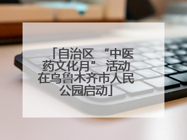 自治区 “中医药文化月” 活动在乌鲁木齐市人民公园启动