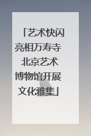 艺术快闪亮相万寿寺 北京艺术博物馆开展文化雅集