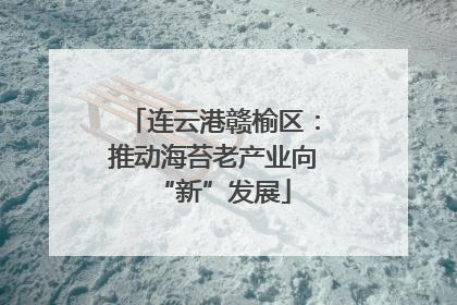 连云港赣榆区：推动海苔老产业向“新”发展