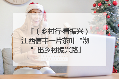 （乡村行·看振兴）江西信丰一片茶叶“沏”出乡村振兴路