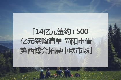 14亿元签约+500亿元采购清单 简阳市借势西博会拓展中欧市场