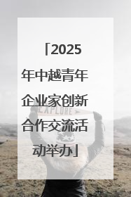 2025年中越青年企业家创新合作交流活动举办