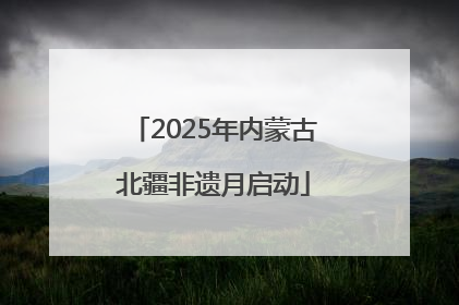 2025年内蒙古北疆非遗月启动