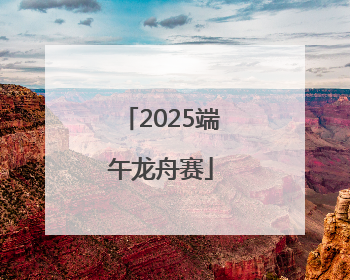 2025端午龙舟赛