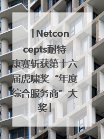 Netconcepts耐特康赛斩获第十六届虎啸奖“年度综合服务商”大奖